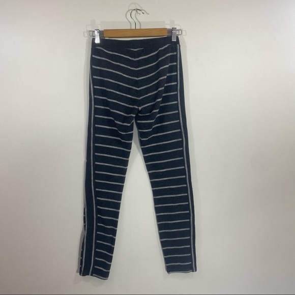 Madewell Gray and White Striped Sleep Leggings - Picture 8 of 9